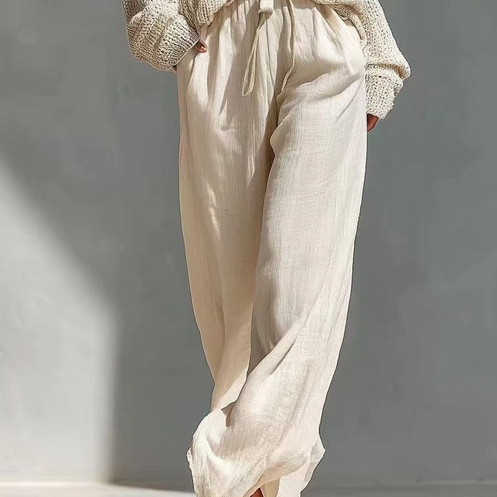 Fashion Knit and Linen Set
