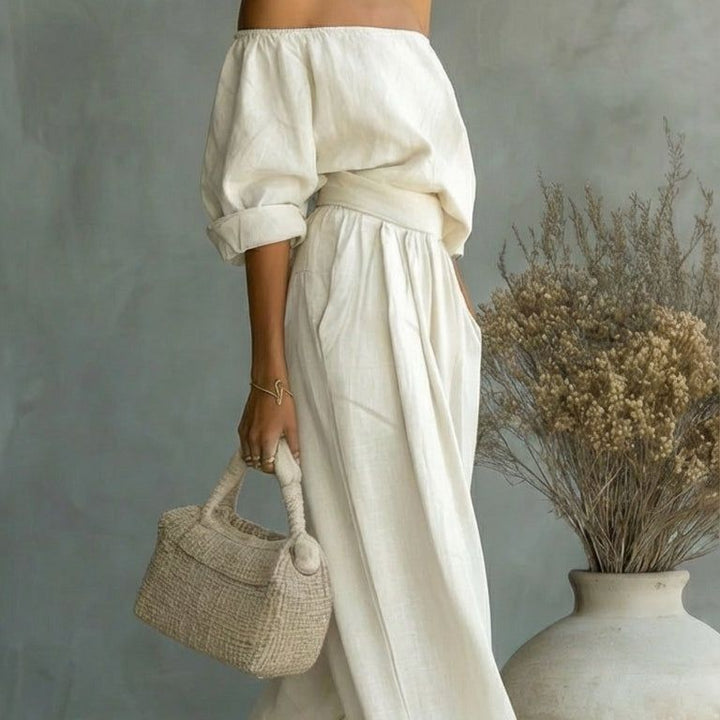 Arabella | Exclusive linen-effect outfit for a stylish summer