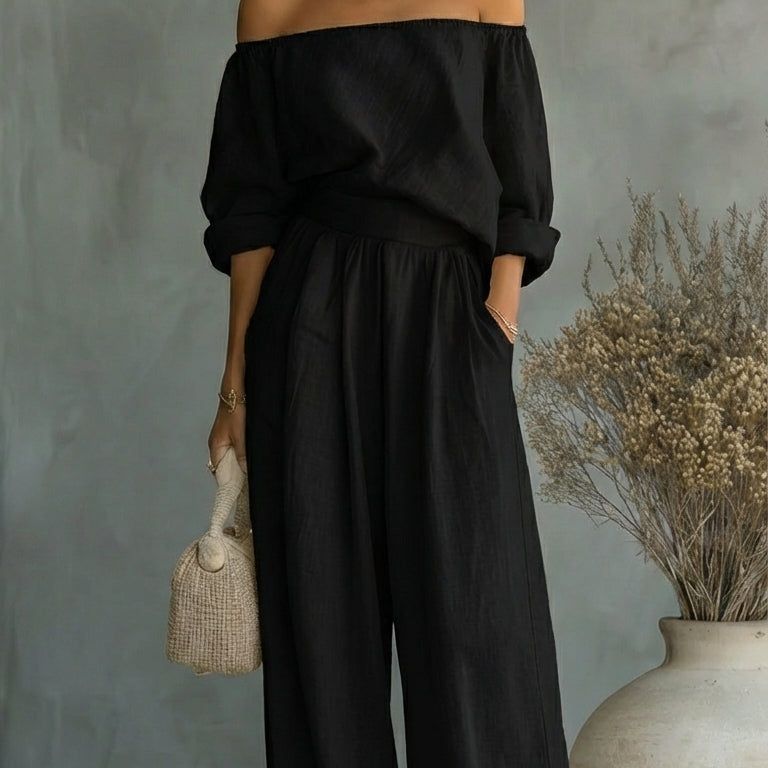 Arabella | Exclusive linen-effect outfit for a stylish summer