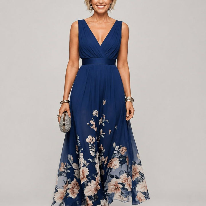 Michelle | Sleeveless A Maxi Dress