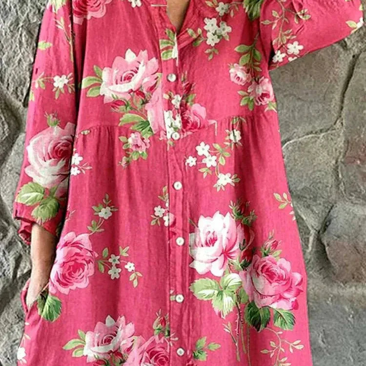 Carmen | Art Floral Dress