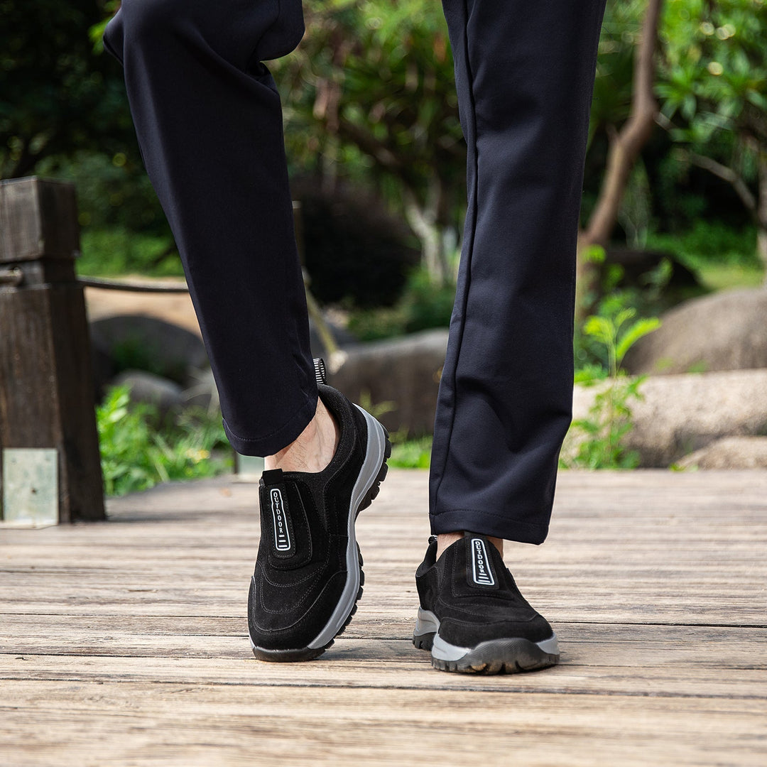 Men's Waterproof Orthopedic Slip-on Walking Shoes