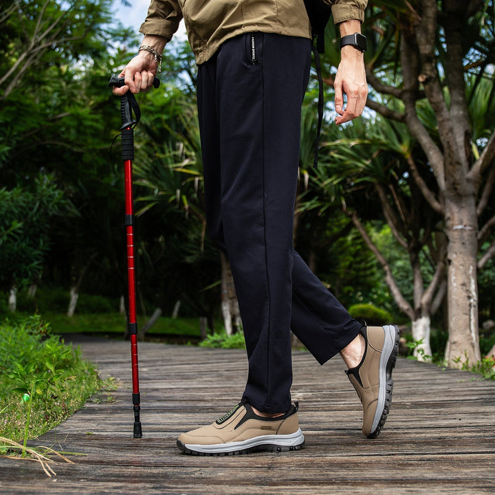 Men's Waterproof Orthopedic Slip-on Walking Shoes