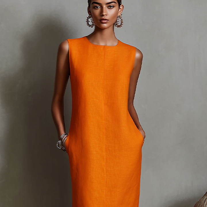 Molly™ Midi Dress with pockets