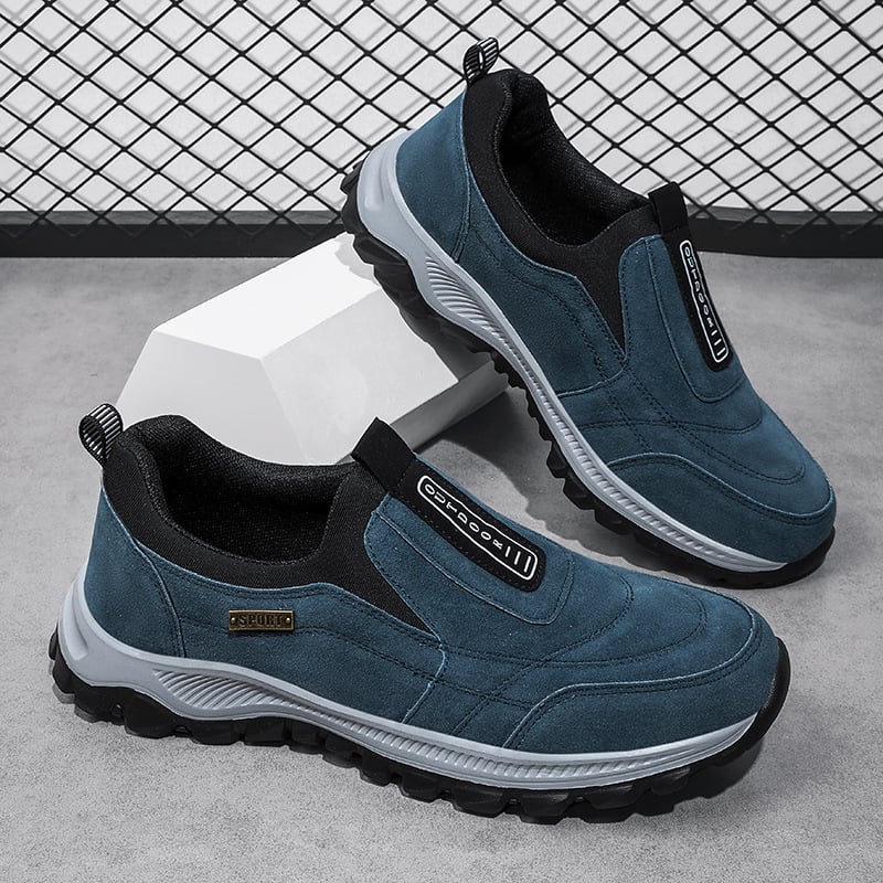 Men's Waterproof Orthopedic Slip-on Walking Shoes