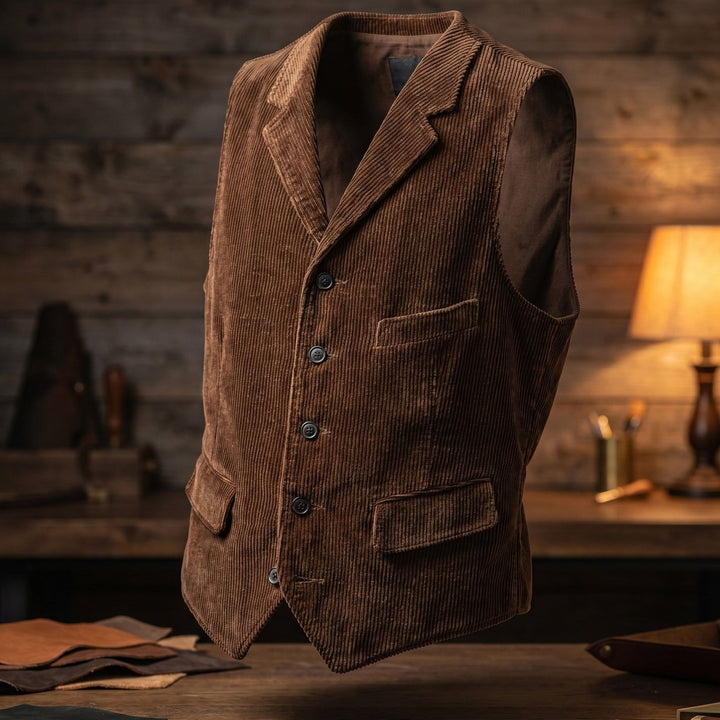 Emiliano Corduroy Vest