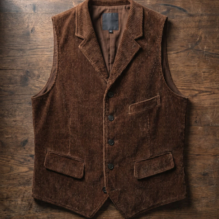 Emiliano Corduroy Vest