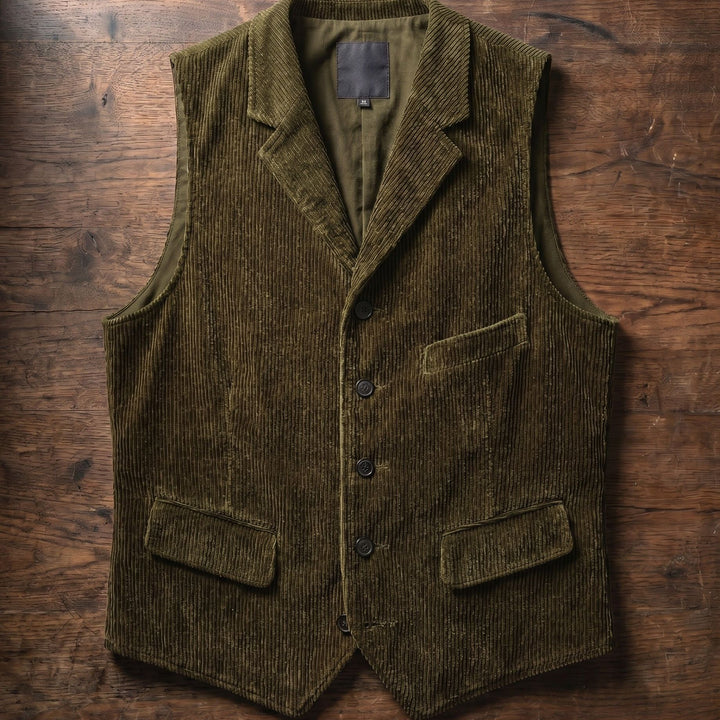 Emiliano Corduroy Vest
