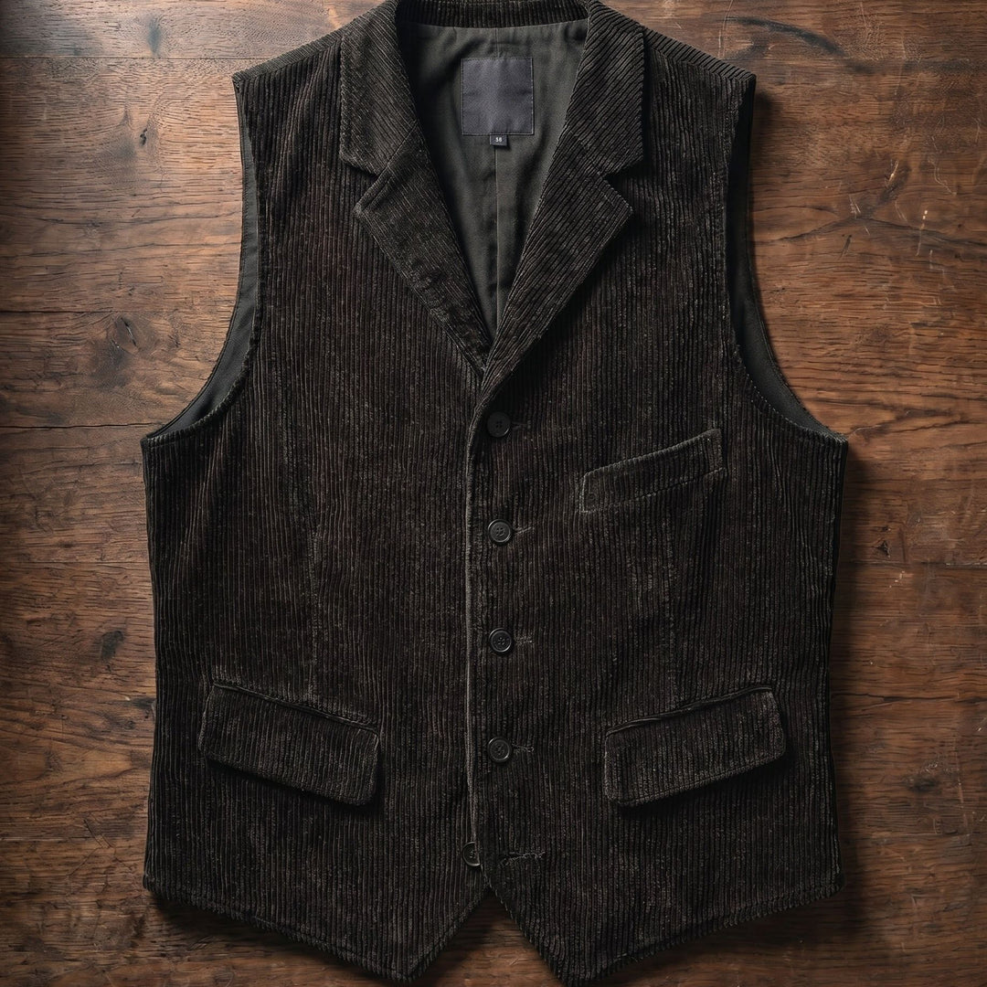 Emiliano Corduroy Vest