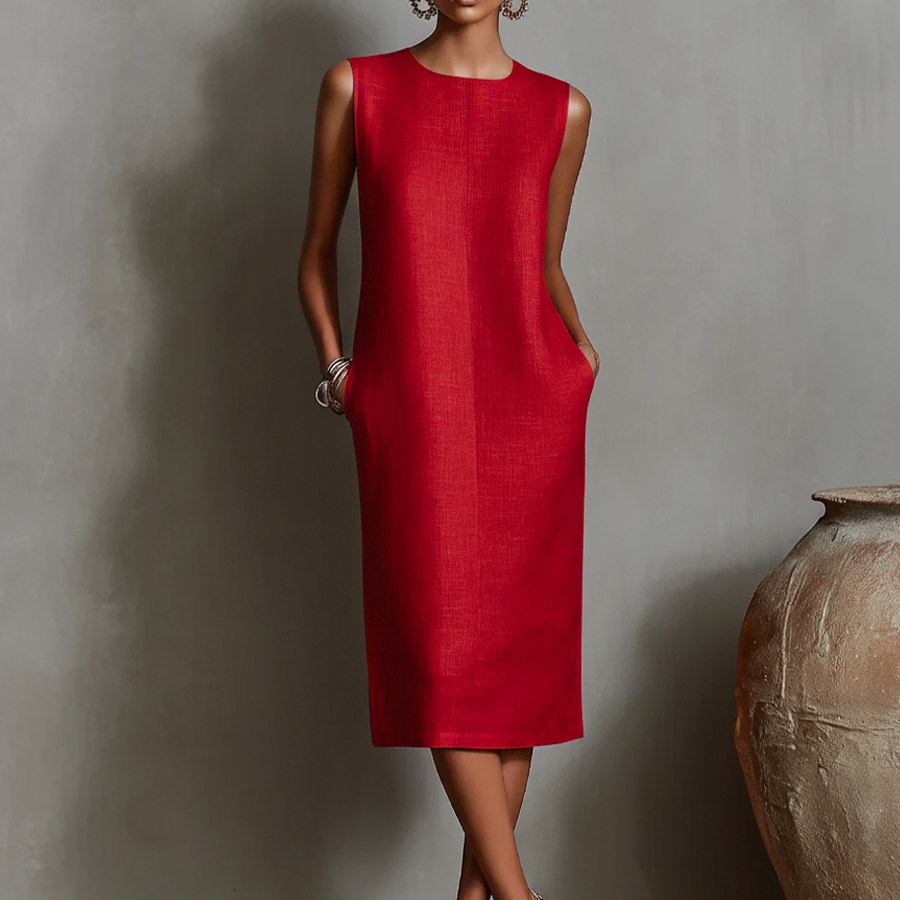 Molly™ Midi Dress with pockets