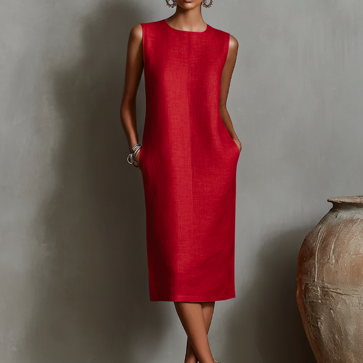 Molly™ Midi Dress with pockets