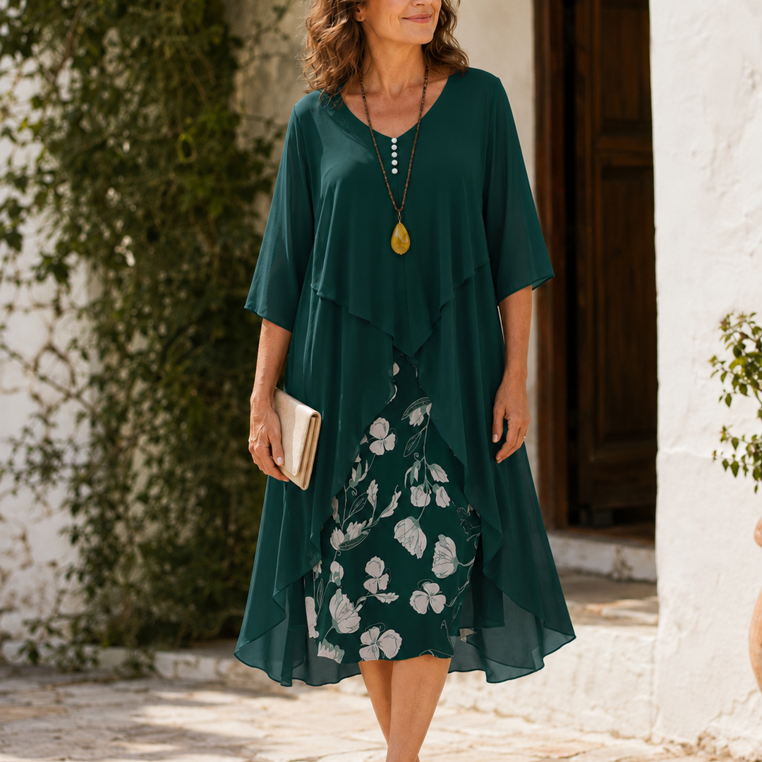 Odette | Layered Maxi Dress