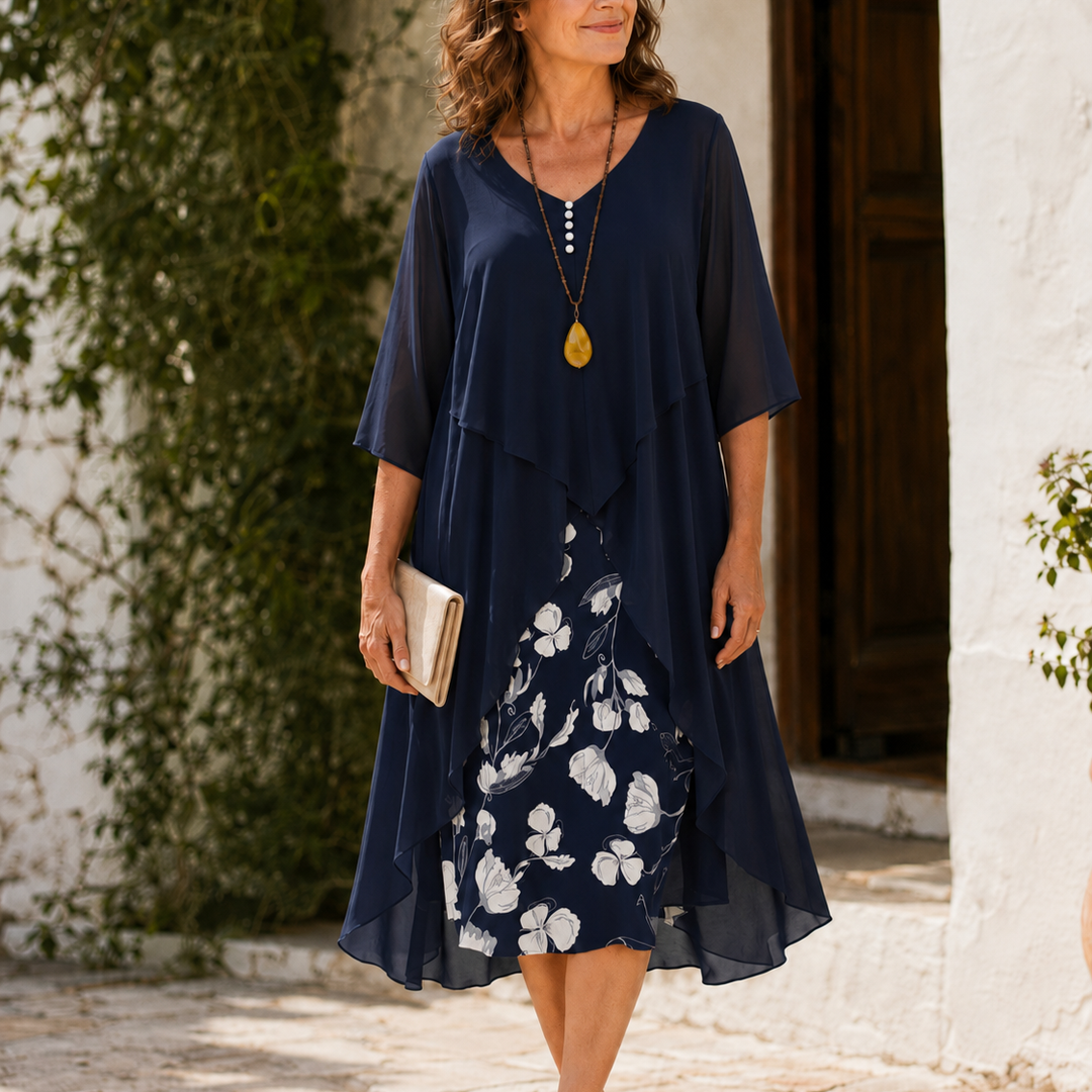 Odette | Layered Maxi Dress