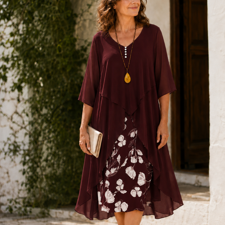 Odette | Layered Maxi Dress