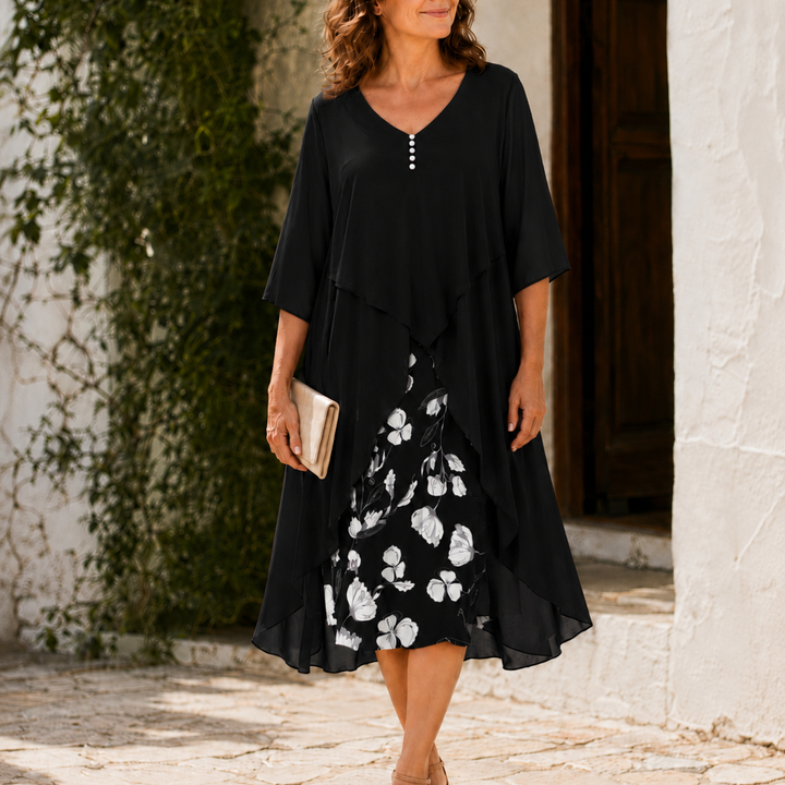 Odette | Layered Maxi Dress