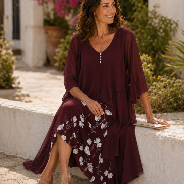 Odette | Layered Maxi Dress
