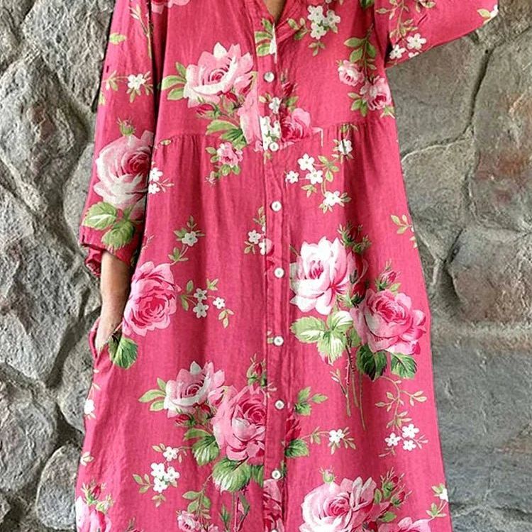 Carmen | Art Floral Dress