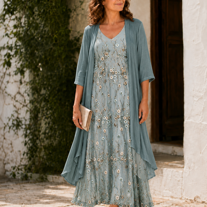Juliet | Lace Duster Dress