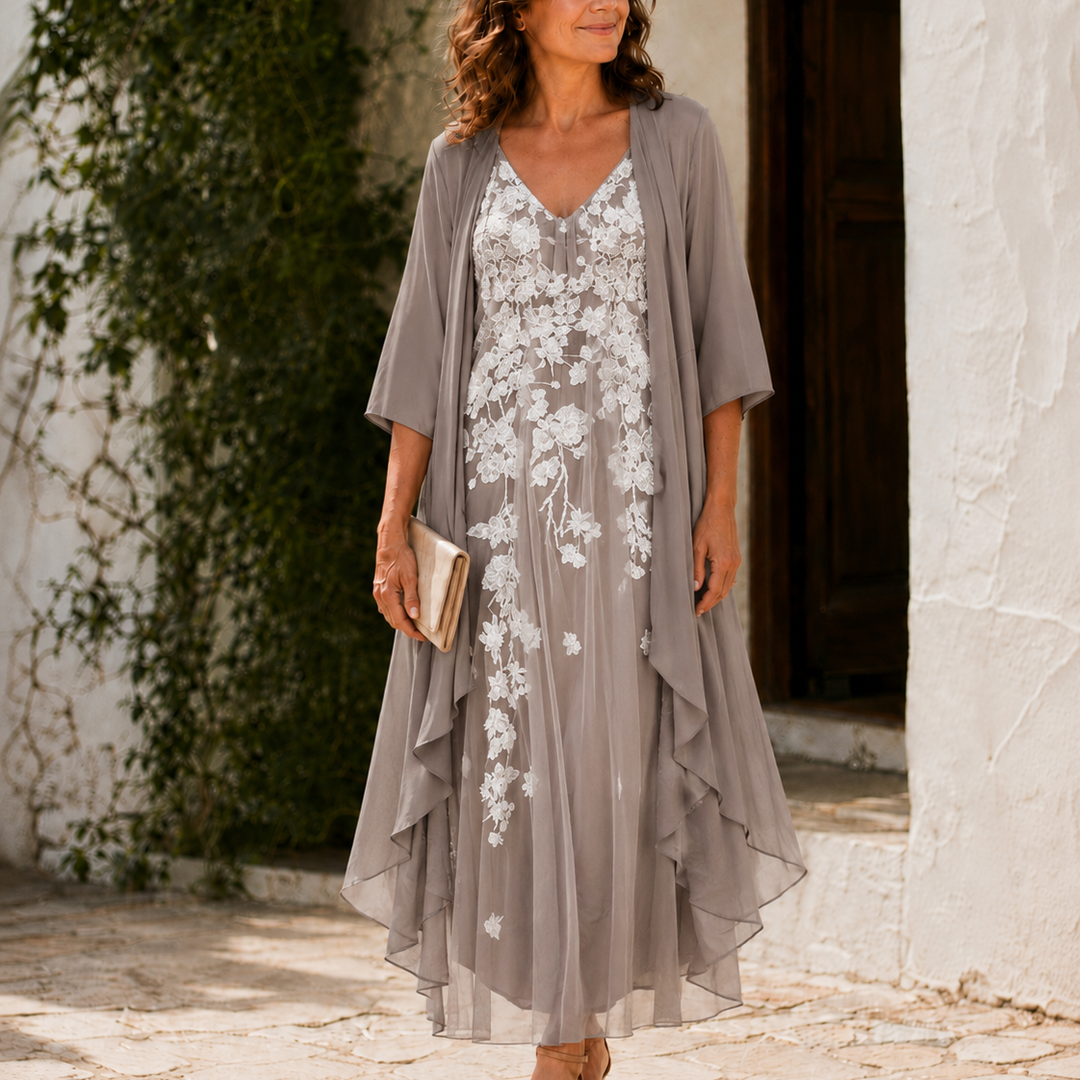 Juliet | Lace Duster Dress