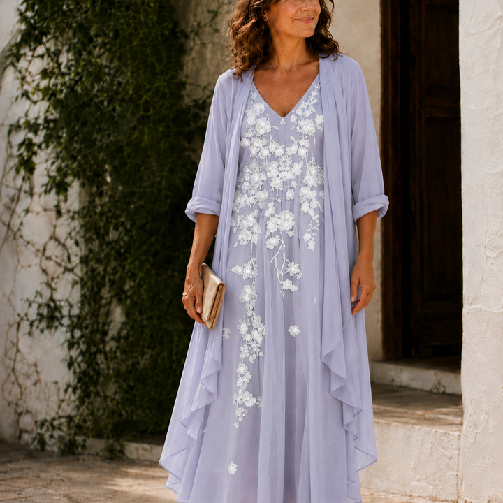 Juliet | Lace Duster Dress