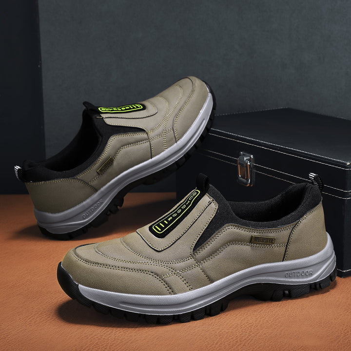 Men's Waterproof Orthopedic Slip-on Walking Shoes
