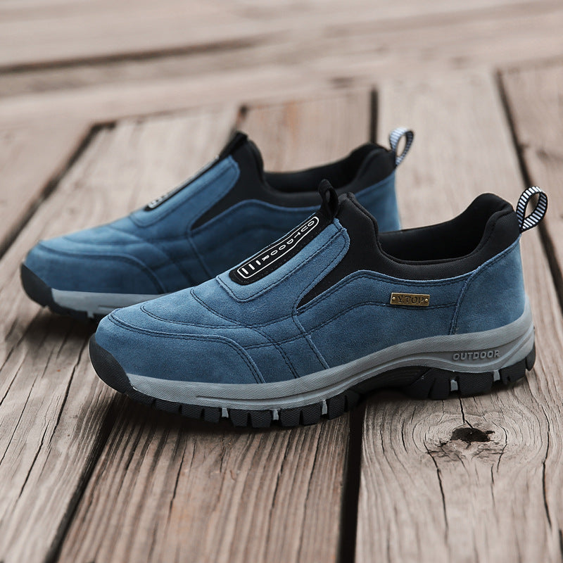 Men's Waterproof Orthopedic Slip-on Walking Shoes
