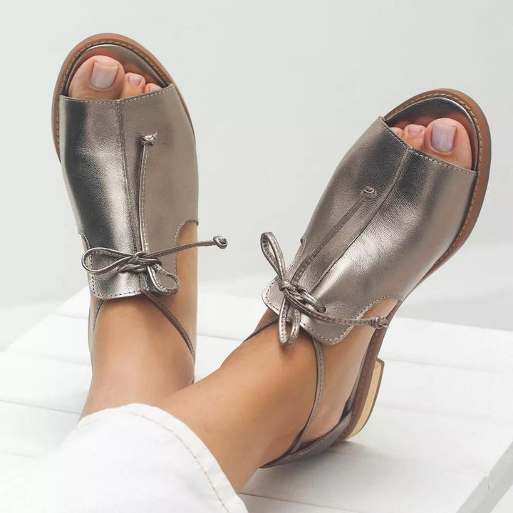 LILLIANA  | STRAP-STYLE LEATHER SANDALS