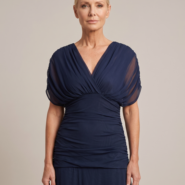 Avery | Elegant Blue Dress