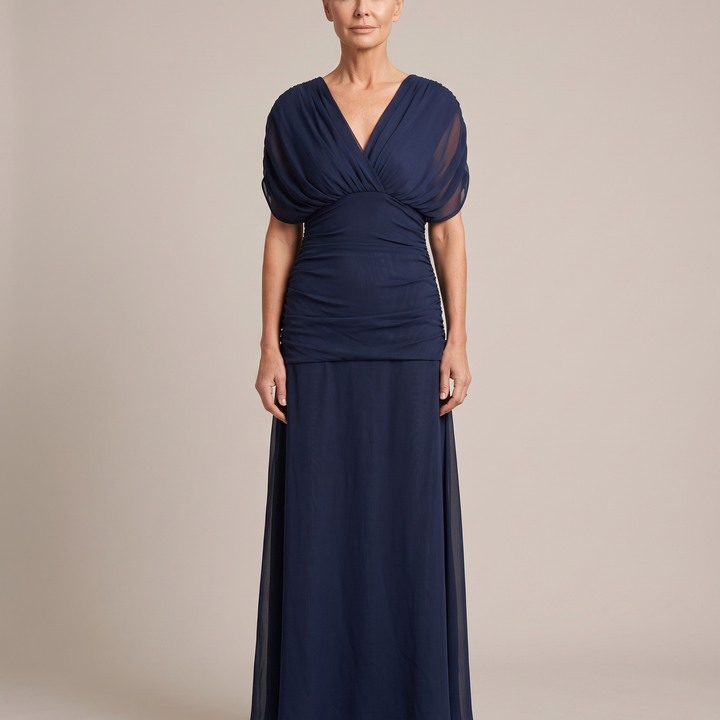 Avery | Elegant Blue Dress