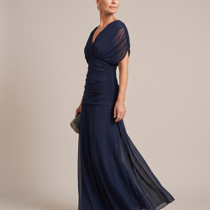 Avery | Elegant Blue Dress