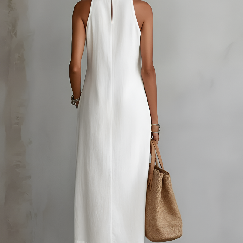 Jolene | Linen Midi Dress