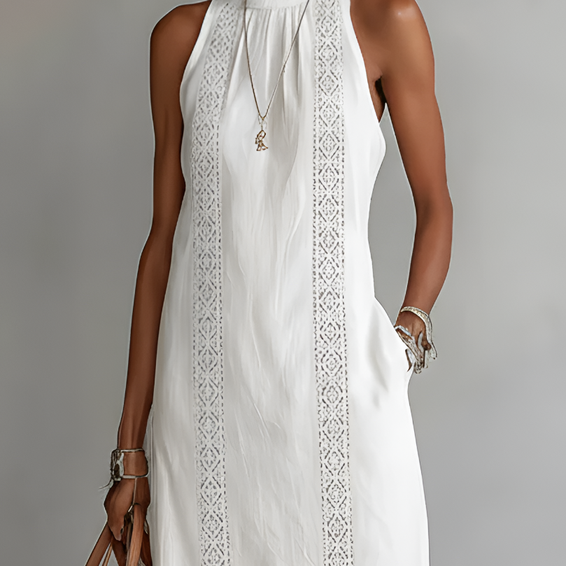 Jolene | Linen Midi Dress